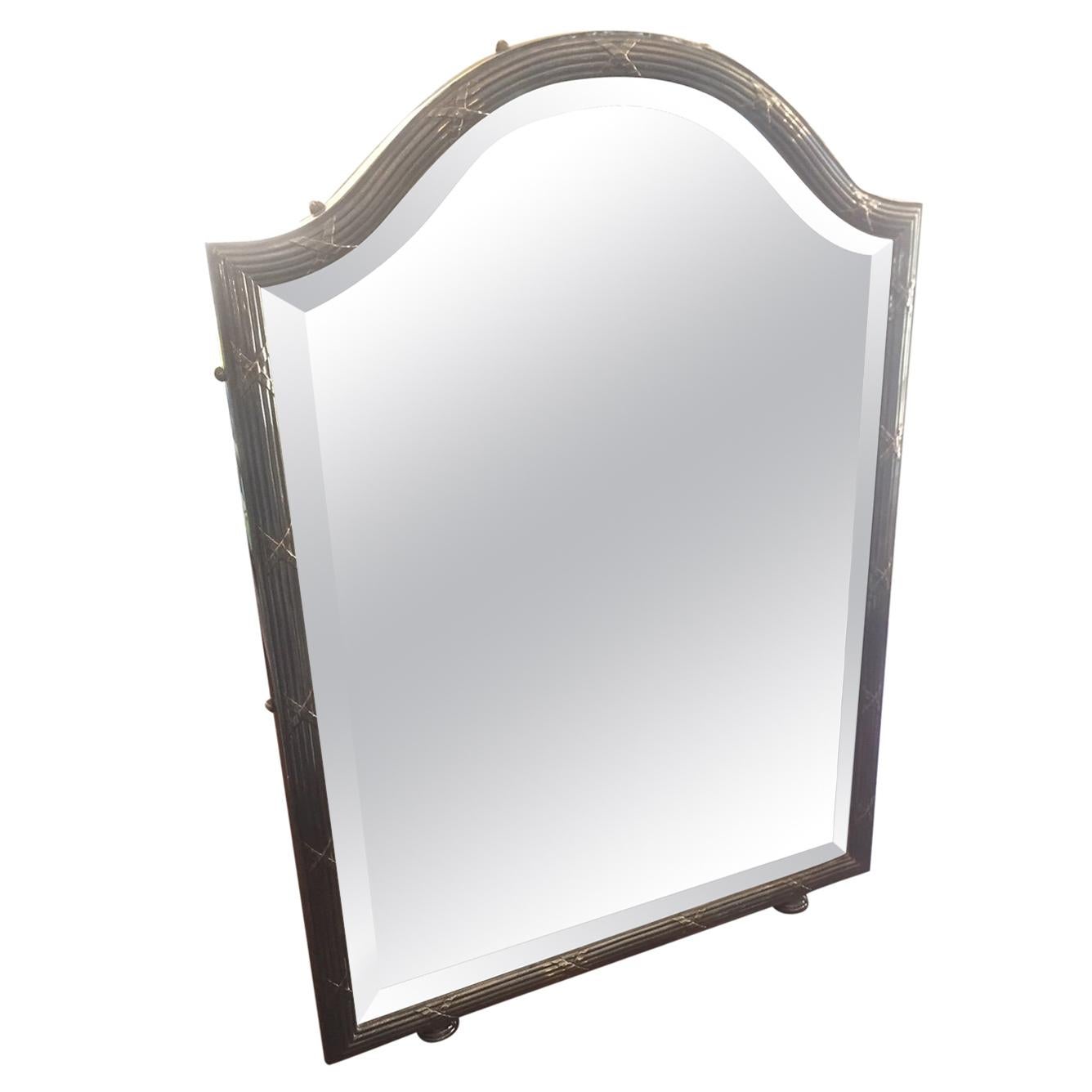 20th Century French Silver Plate Table Mirror, 1900s