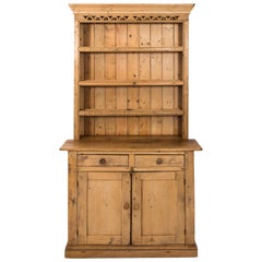 Antique Pine Irish Dresser or Cupboard