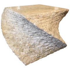 Modern Marble Accent Table