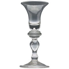 Early 18th Century Baluster Wine Glass, circa 1730