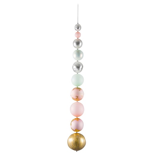 Xavier Le Normand 2018, Unique Gold Chandelier, Blow Glass