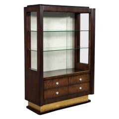 French Art Deco Display Cabinet Bar