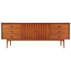 Midcentury Inlaid Rosewood-Sculpted-Dresser-by-Lane