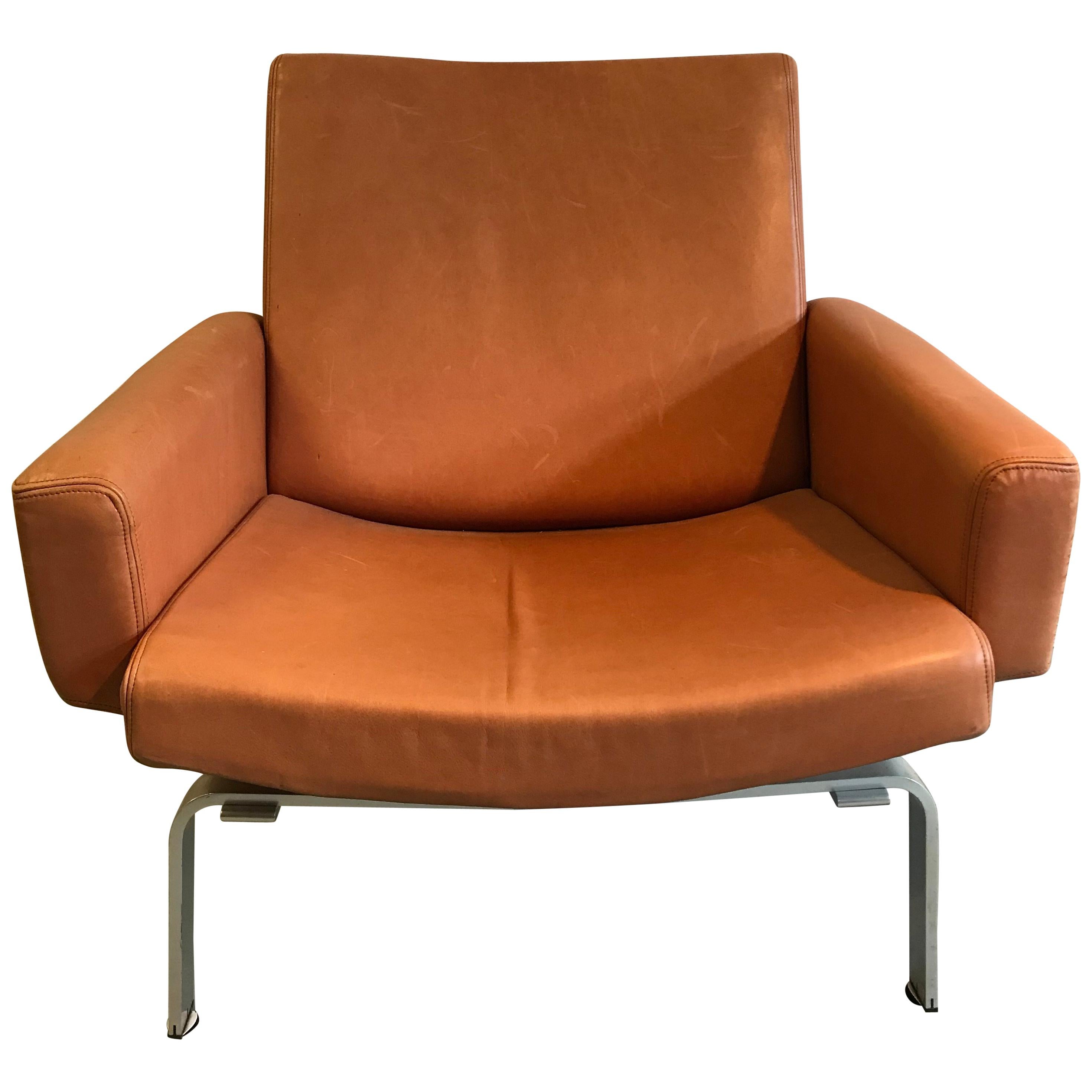 Rare Jorgen Hoj Lounge Chair Vitsoe Design For Sale