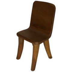 Unique Carved Teak Chair #3