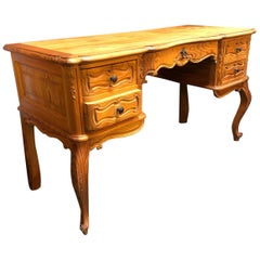 Vintage Style Pine Writing Desk