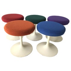 Vintage Knoll Eero Saarinen Tulip Stool Set