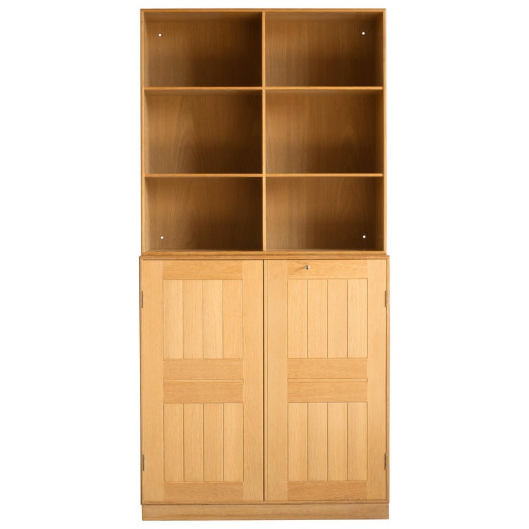 Mogens Koch Cabinet And Bookcase For Rud Rasmussen For Sale At 1stdibs