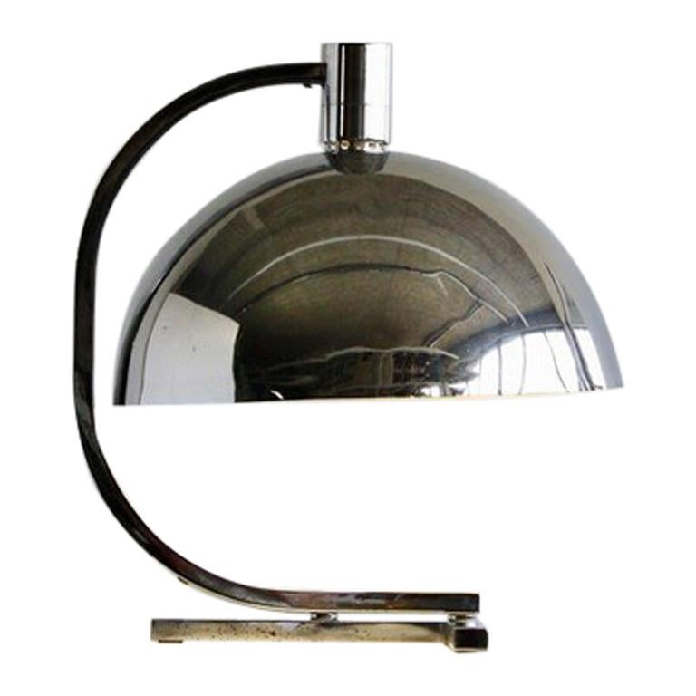 Early Chrome Plated Table Lamp by Franco Albini, Antonio Pica and Franca Helg