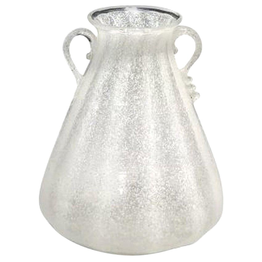 20th Century Italian Murano Glass Vase - Vintage Décor by Seguso Vetri D’Arte For Sale