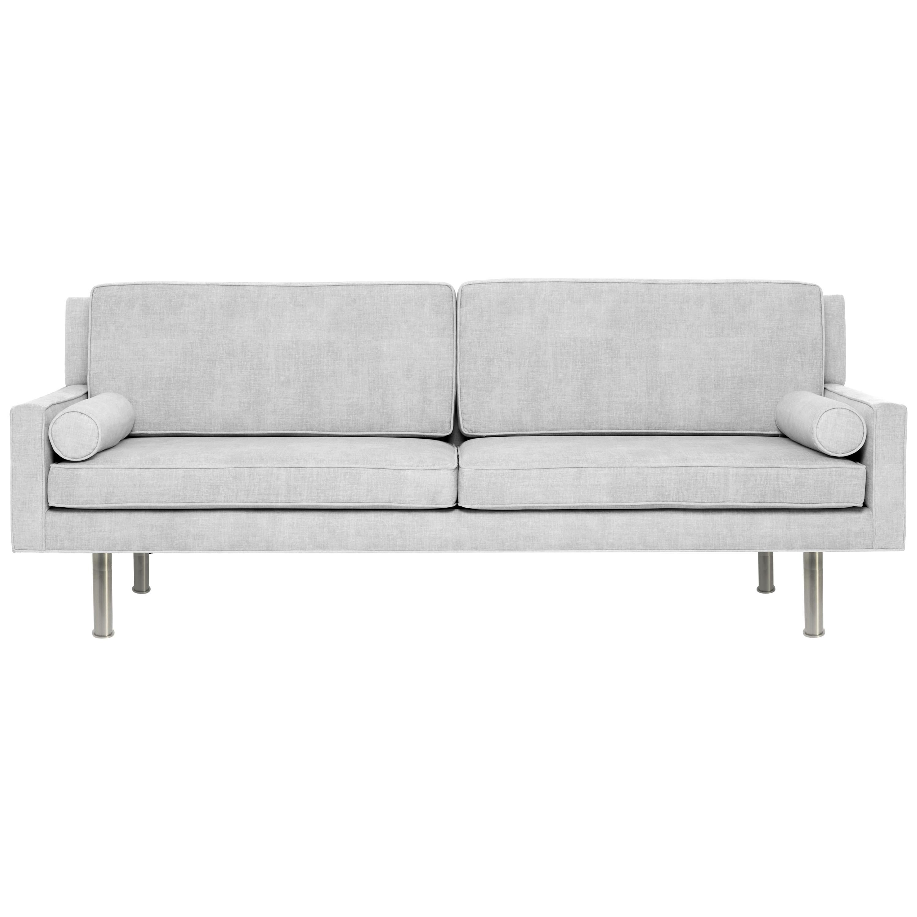 Platform Upholstered Sofa in Wool, Vica designed by Annabelle Selldorf