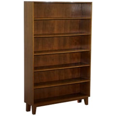 Used Mid-Century Modern Stamped Musterring Oberfl Behandlung Bookcase