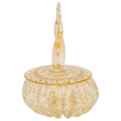 Barovier et Toso Murano Glass Bonbonniere Dish