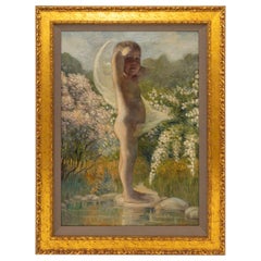 Allegorisches Gemälde eines Kindes von Kate Frances Swope