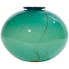 Hand Blown Art Glass Bud Vase