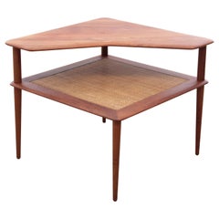 Mid-Century Modern Scandinavian Angle Coffee Table by Peter Hvidt