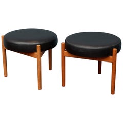 Scandinavian Stools by Hugo Frandsen