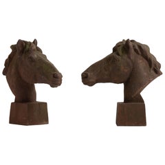 Iron Horse Bust, England, circa 1960
