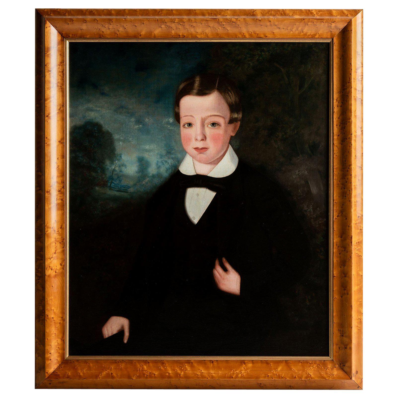 Portrait of a Young Boy, England, circa 1850