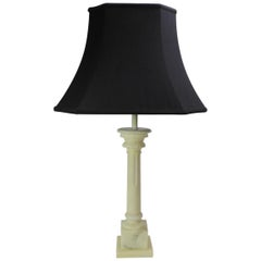 Classical Marble Column Table Lamp