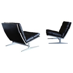 Jørgen Kastholm & Preben Fabricius Model Bo-561 Lounge Chairs, circa 1965