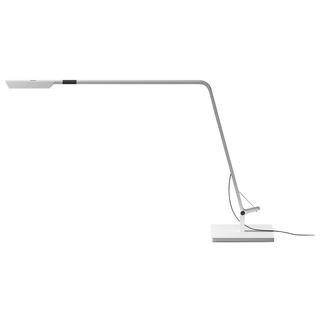 Flex LED Table Lamp in White by Ramos and Bassols For Sale