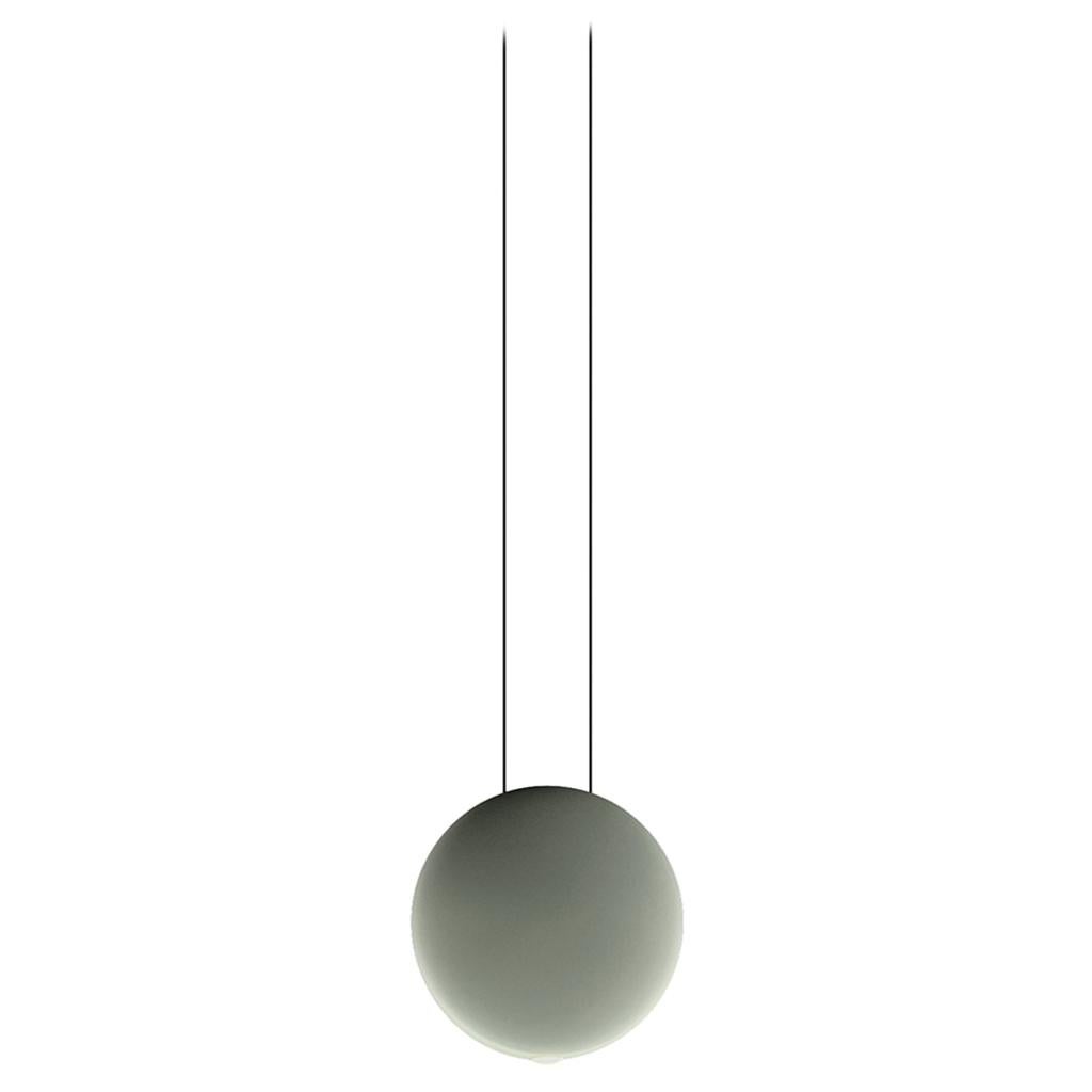 Cosmos Small LED Pendant Light in Green by Lievore, Altherr & Molina For Sale