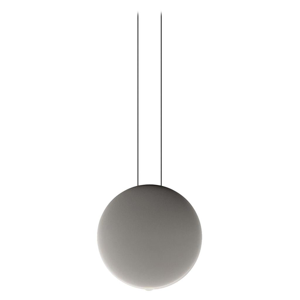 Cosmos Large LED Pendant Light in Grey by Lievore, Altherr & Molina For Sale