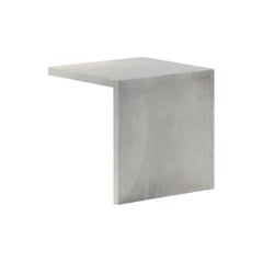 Empty LED Outdoor Seat in Concrete Grey by Xucla