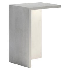 Empty LED Outdoor Table in Concrete Grey by Xucla