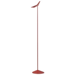 Skan Floor Lamp in Matte Red by Lievore Altherr Molina