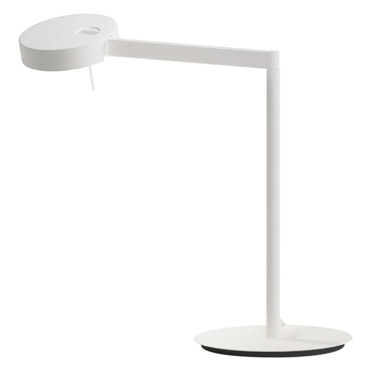 Swing Table Lamp in White by Lievore Altherr Molina For Sale