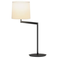Swing Table Lamp in Matte Graphite Grey by Lievore Altherr Molina