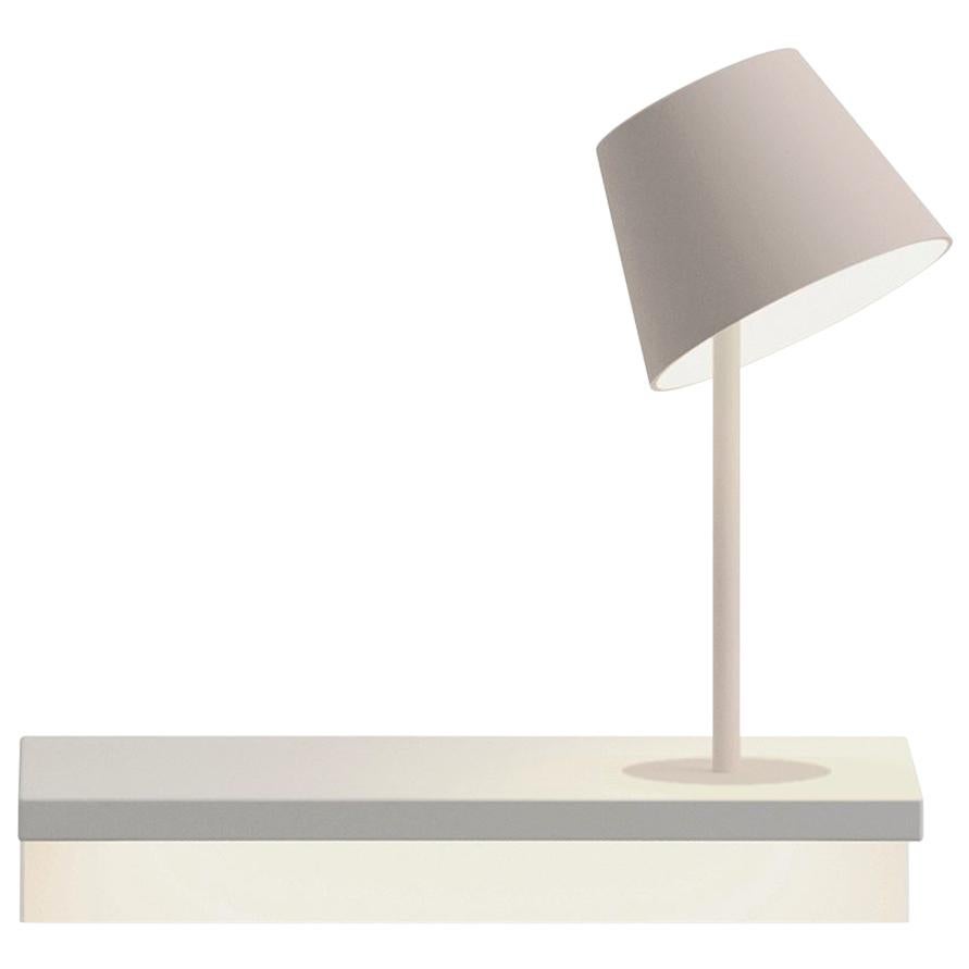 Suite Right Reading Lamp in Matte White by Jordi Vilardell & Meritxell Vidal For Sale