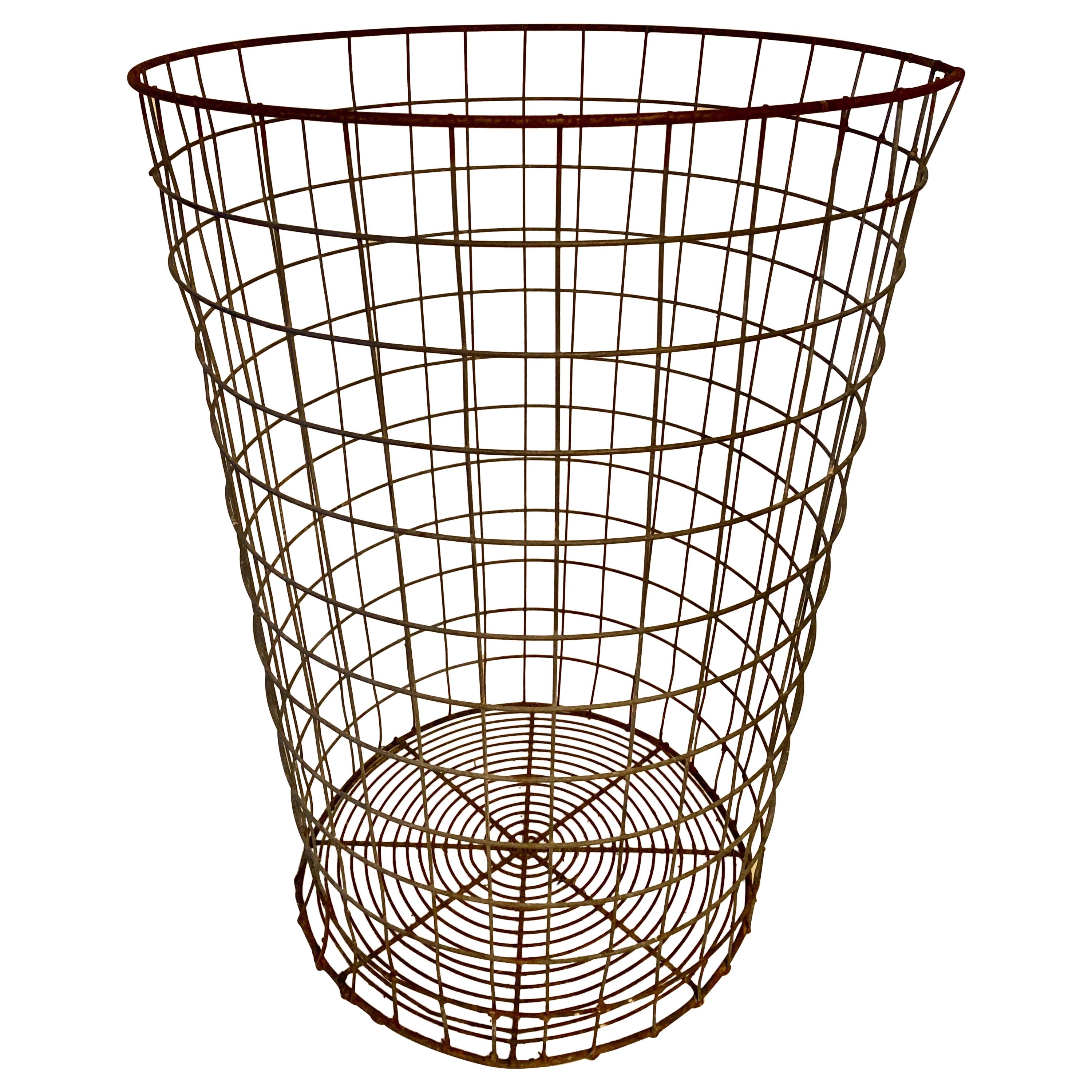 Wire Trash Can