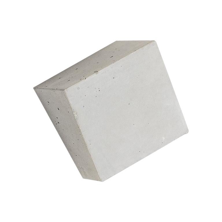 Break Wall Lamp in Concrete Natural Finish by Xuclà & Alemany For Sale