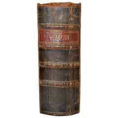 Antique Danish Leather-Bound Bible Book From 1802