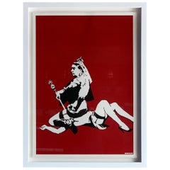 Banksy Queen Vic unsigned