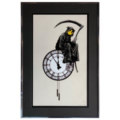 Banksy Grin Reaper 2005 'Banksy British, b.1974' Signed