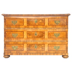Antique Baroque Dresser in Walnut, 1770s