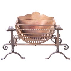 English Victorian Style Fireplace Grate, Fire Grate