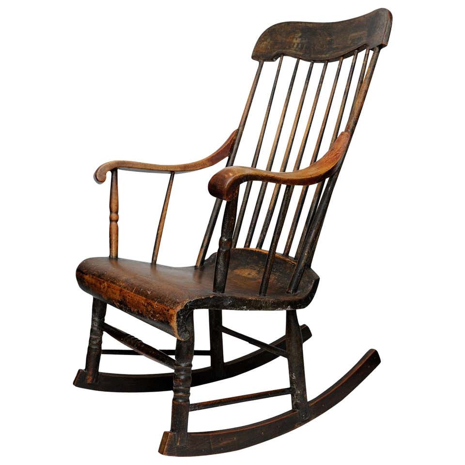 American Mid-19th Century Boston Rocker, circa 1840 at 1stDibs ...