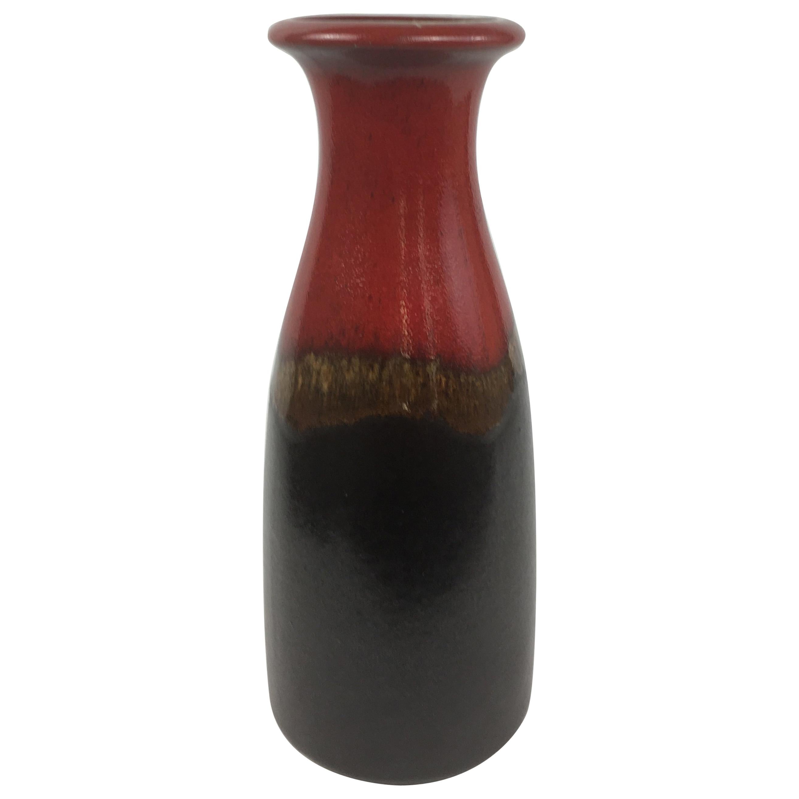 Midcentury Scheurich Keramik Fat Lava Style Designed Vase 