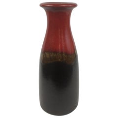 Midcentury Scheurich Keramik Fat Lava Style Designed Vase 