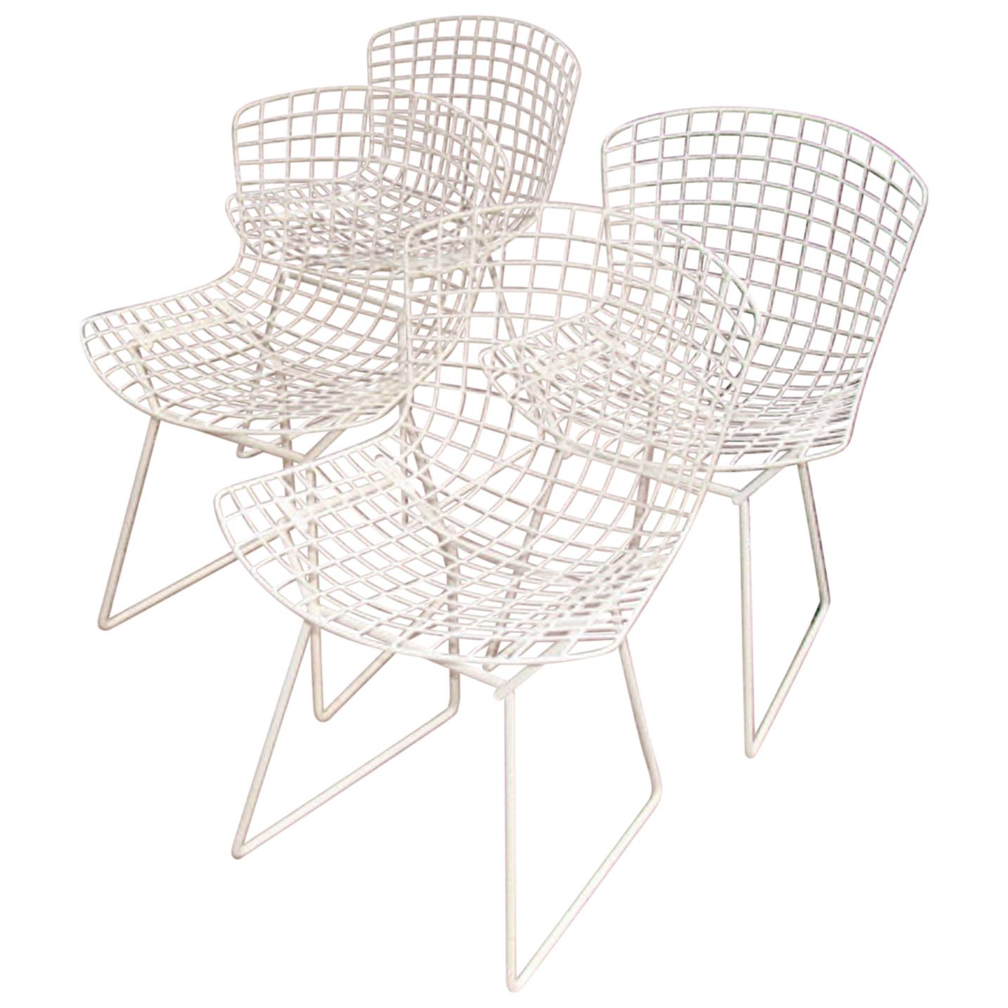Set of 4 Knoll Bertoia Chairs