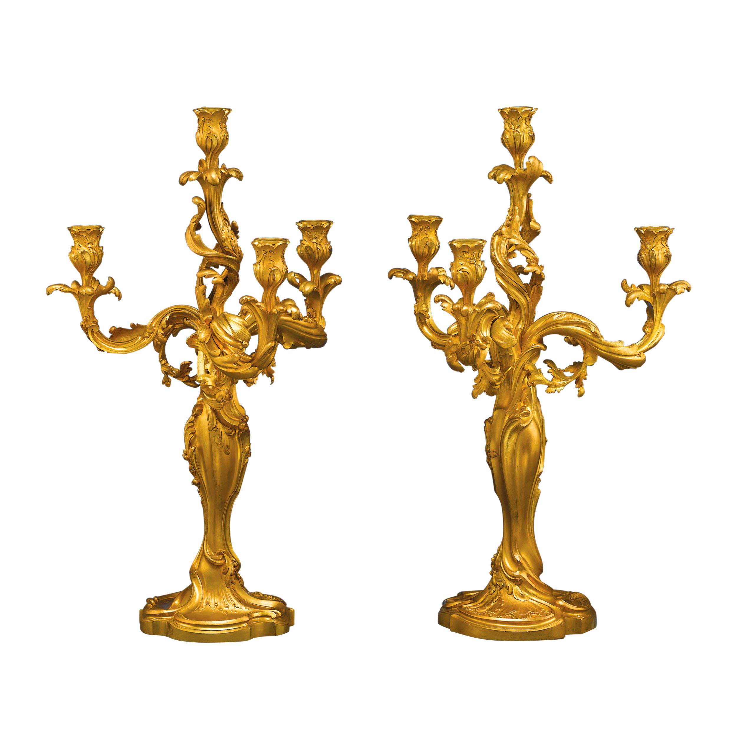 French Candle Holders
