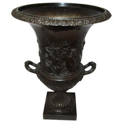 Antique 19th Century French Bronze Urn Stamped "Clodion"