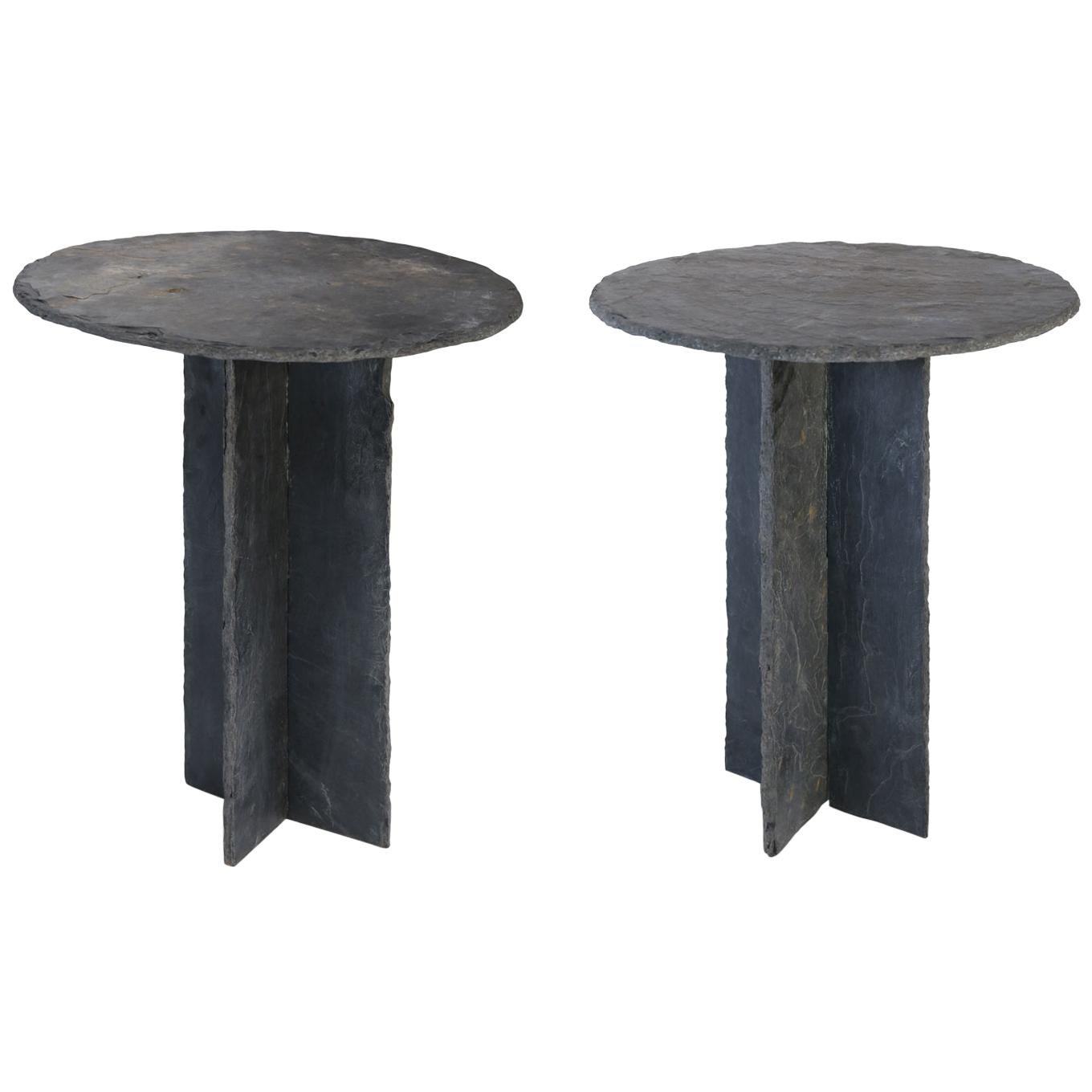 Two French Tables d'Ardoise