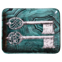 Vintage Fornasetti Skeleton Key Dish