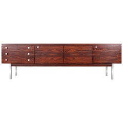 Exceptional Rosewood Credenza Attributed to Dieter Waeckerlin